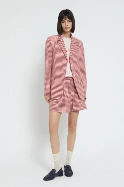 Veste 2 boutons en coton