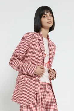 Veste 2 boutons en coton