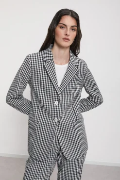 Veste 2 boutons en coton
