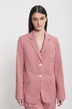 Veste 2 boutons en coton