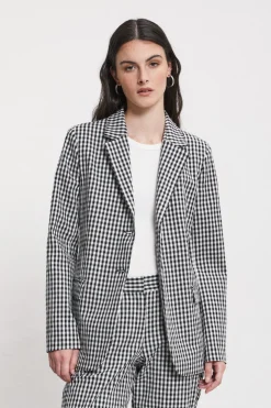 Veste 2 boutons en coton
