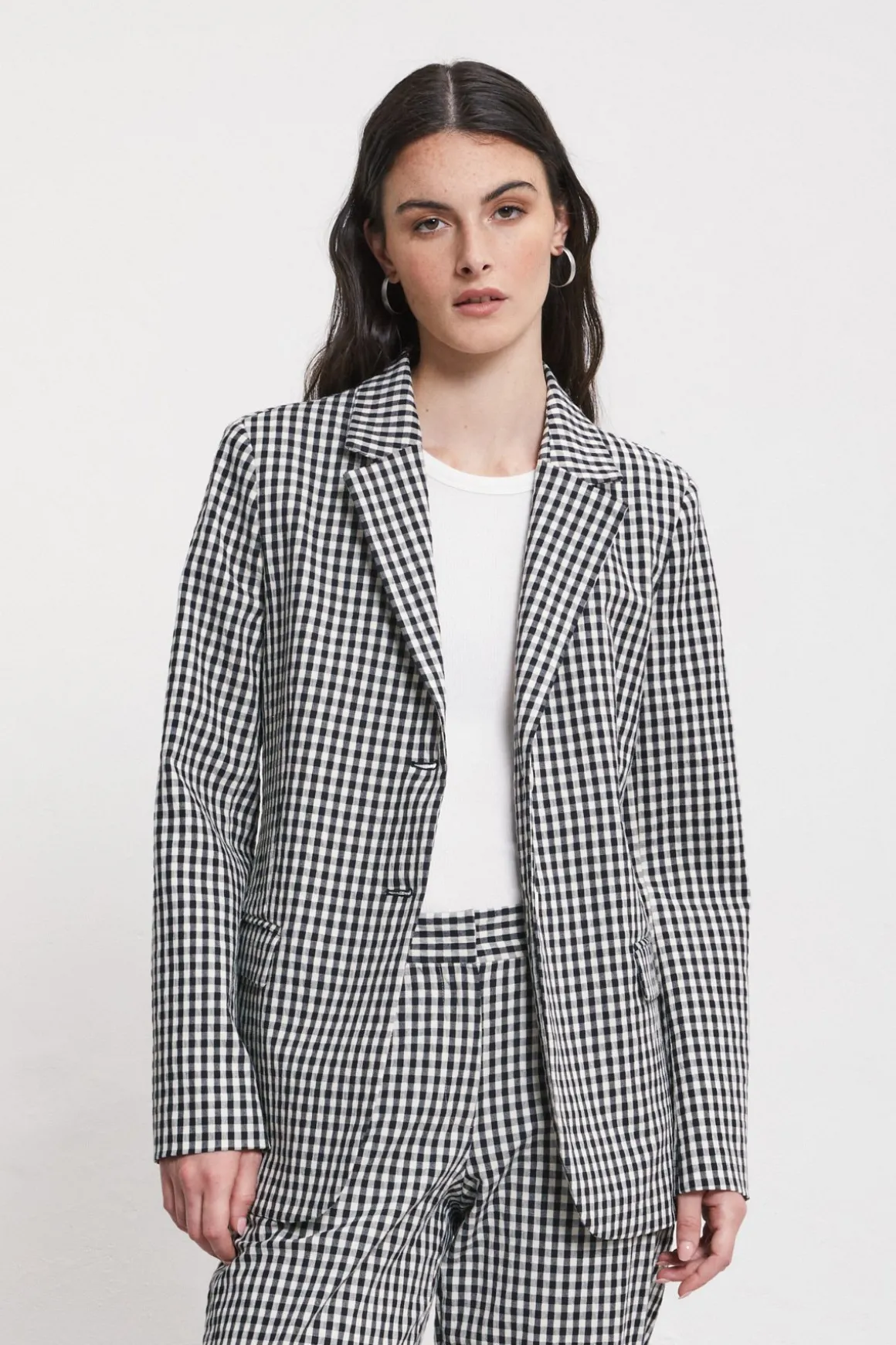 Veste 2 boutons en coton