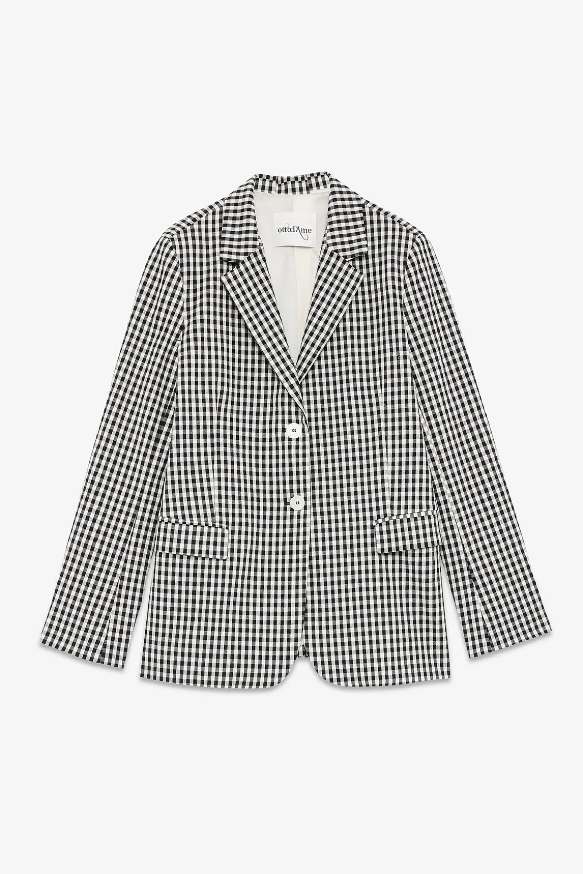 Veste 2 boutons en coton