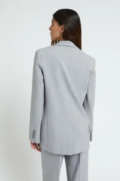 Veste à rayurers 1 bouton