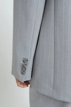 Veste à rayurers 1 bouton