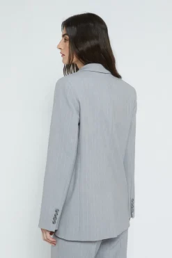 Veste à rayurers 1 bouton