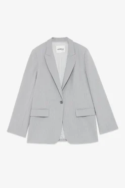 Veste à rayurers 1 bouton