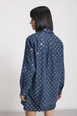 Veste avec paillettes