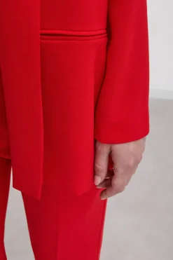 Veste blazer sans boutons