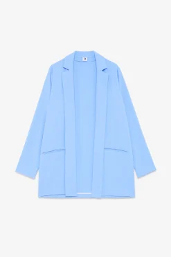 Veste blazer sans boutons