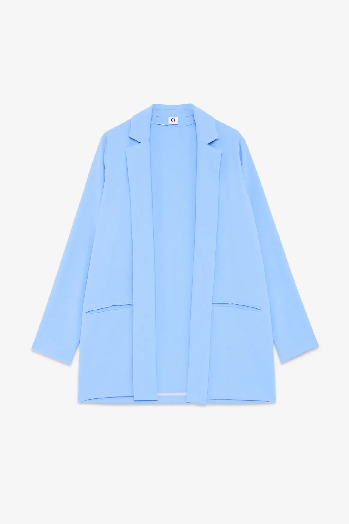 Veste blazer sans boutons