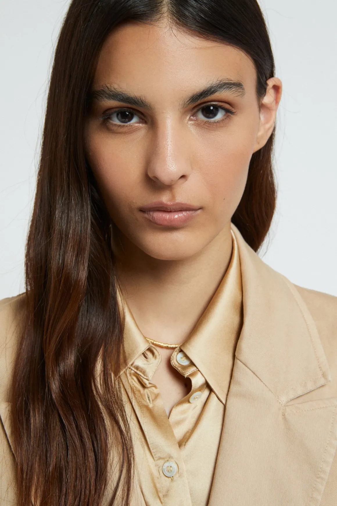 Veste croisée en coton