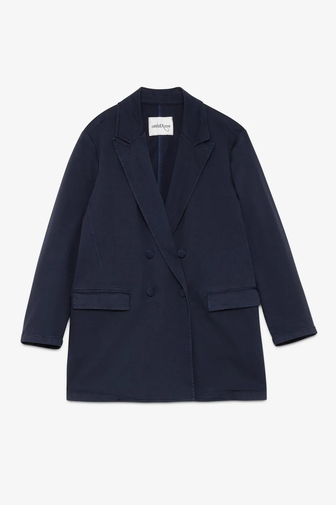 Veste croisée en coton