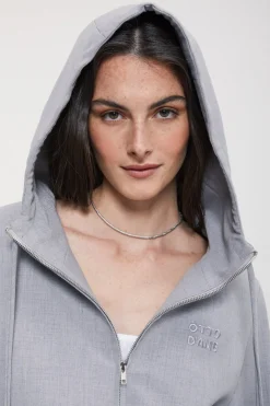 Veste en molleton avec zip