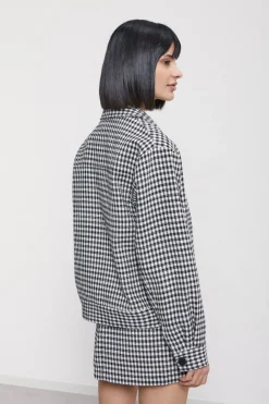 Veste imprimé vichy