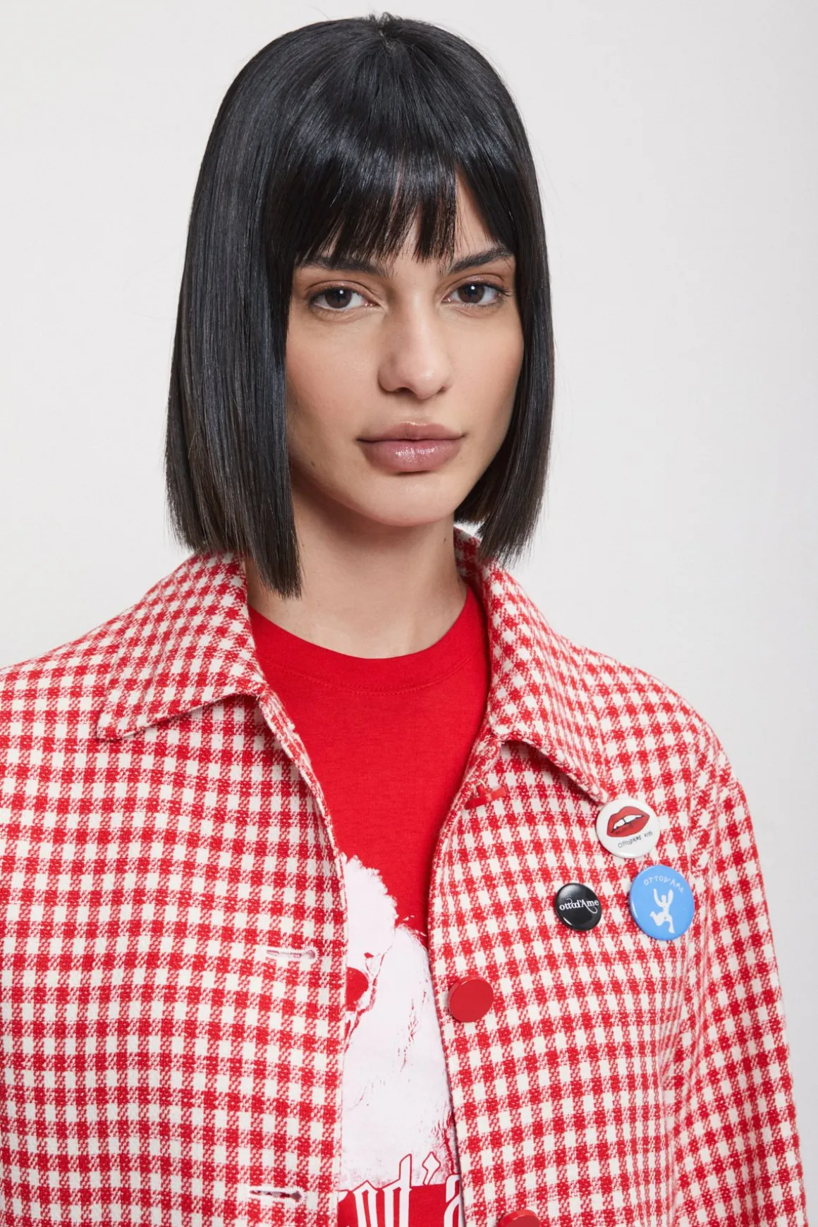 Veste imprimé vichy