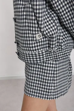 Veste imprimé vichy