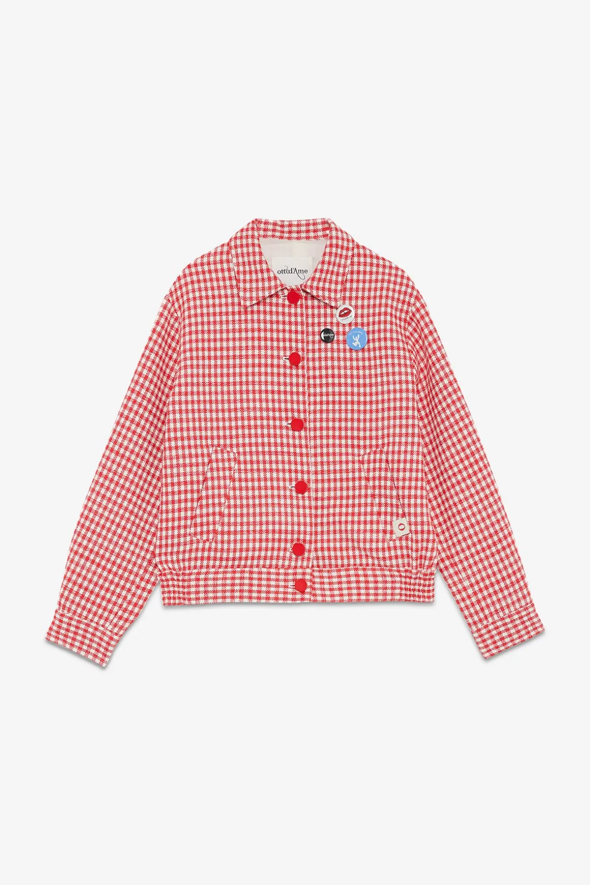 Veste imprimé vichy